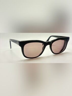 Modern Cosmo Black Oval Sunglasses Frames Only